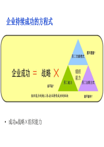 组织能力的杨三角学习分享