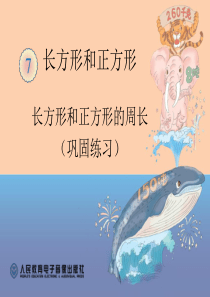 长方形和正方形的周长及巩固练习