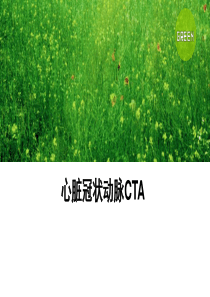 心脏冠脉CTA