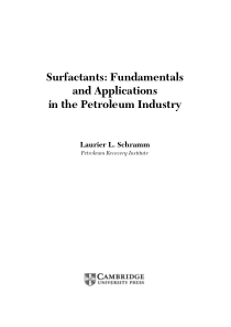 Surfactants fundamentals and applications in the p