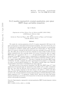 D=11 massless superparticle covariant quantization