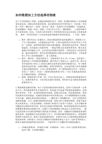 如何根据加工方法选择切削液