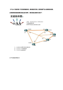 IP QoS实验1：基本配置及Cisco SAA