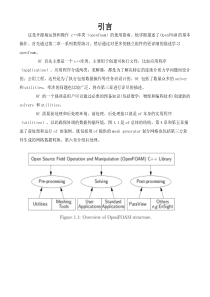 OpenFOAM顶盖驱动流详解!使用手册(中文翻译版)