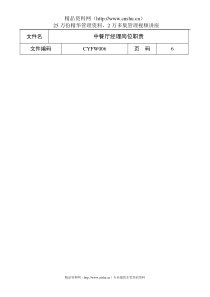 医院质量监测系统参数本XXXX0328