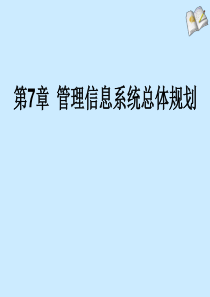 7管理信息系统总体规划