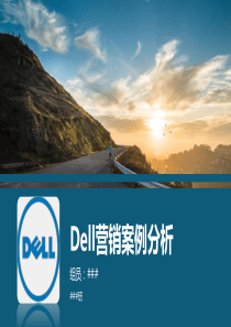 Dell营销案例分析