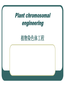 园艺植物生物技术第五章