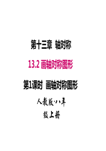 13.2.1 画轴对称图形 上课用)