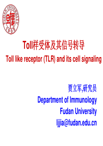 复旦博士课件：TLR及信号通路