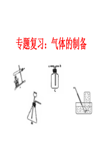 初中化学专题复习__气体制取用