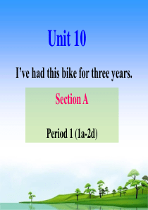 2015新人教版八年级英语下Unit10Section A-1