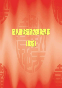 团队建设活动方案_1528905656.ppt