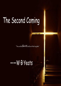 外国文学 The Second Coming――W・B・Yeats(叶芝)