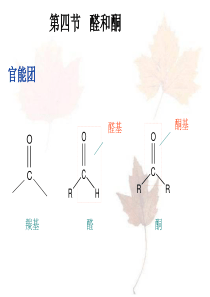 医用化学 十二章 醛酮