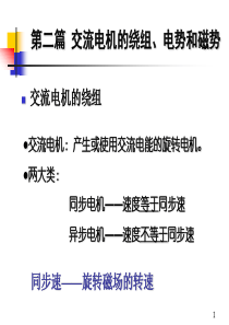 chapter07 交流电机的绕组(1)