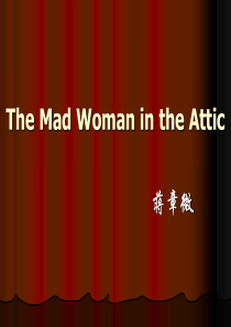 简爱  疯女人伯莎梅森The mad woman in the attic