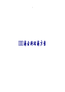 某商业大街招商方案