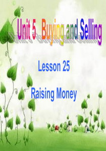 Lesson25_Raising_Money