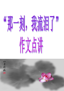 71那一次我流泪了点评