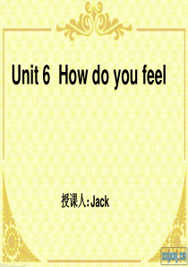 2014pep六年级上册How_do_you_feel？课件