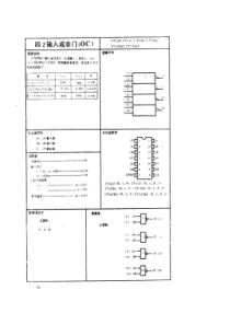 74系列数字芯片资料7402