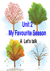 新PEP英语五年级上册Unit2-My-favourite-season-A.lets-talk