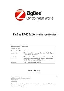 ZigBee_Remote_Control_Application_Profile_public