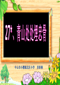 27-.《青山处处埋忠骨》启用11111