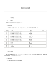 消防管道改造安装施工方案DOC