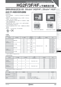 HG2F3F4F型可编程显示器