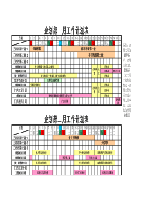 企划部全年工作计划