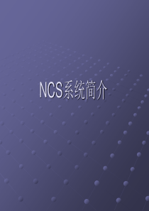 NCS系统介绍