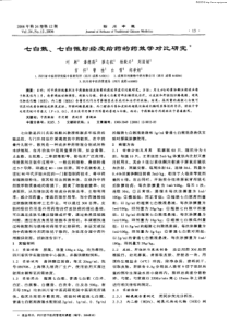 七白散、七白微粉经皮给药的药效学对比研究