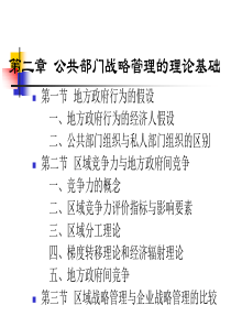 公共部门战略管理第二章资料