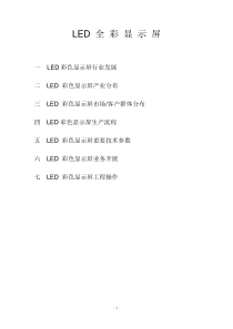 LED 显示屏业务员顶级培训