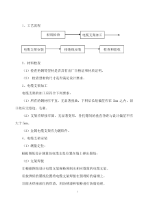 26电缆沟支架制作及防雷接地施工方案