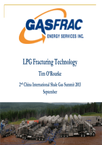 2013 China International Shale Gas Summit -  LPG F