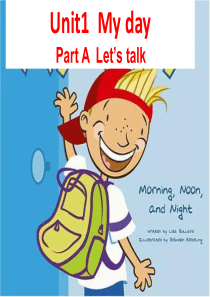 新版pep小学五年级下册Unit1 My day A Lets talk