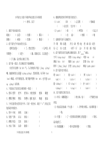 小学语文S版六年级毕业总复习专项训练