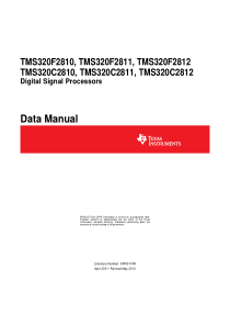 TMS320F2812 芯片-PDF