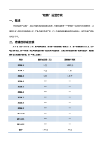 天猫店铺品牌运营方案