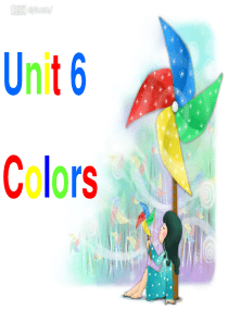 闽教版小学英语三年级上册Unit6 Colors PartA