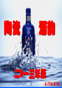 XXXX新版陶瓷酒韵