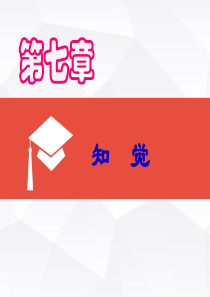 实验心理学讲义(知觉)