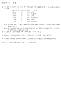 电子商务专科“经济学(二)”串讲 XXXX年资料