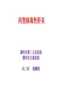 丙肝教程pdf