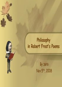 Philosophy in Robert Frost’s Poems