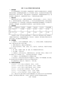 石桥一中2012年英语中考复习备考方案