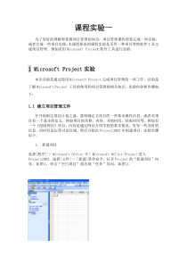 软件项目管理实验一
